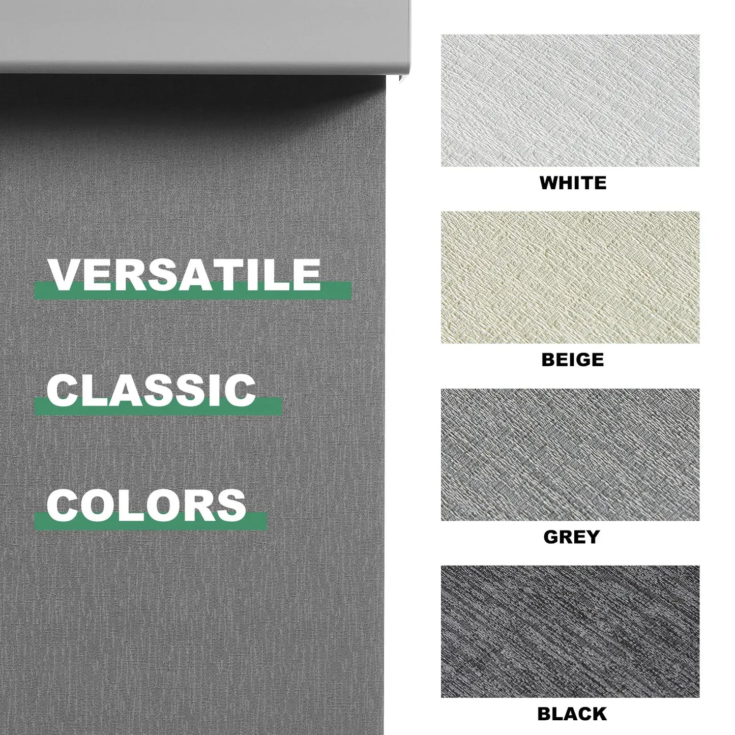 100% Blackout Window Shades