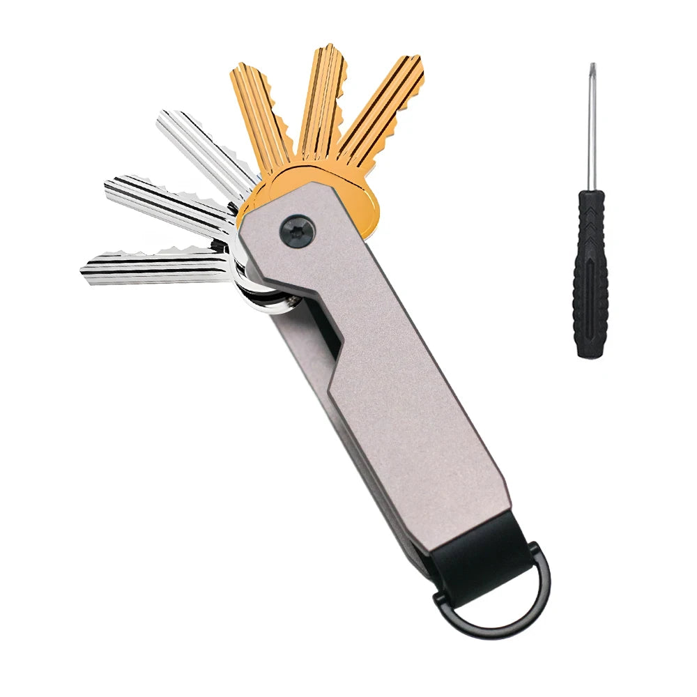 Slim Key Organizer – Pocket-Friendly Everyday Carry Tool | Portable Key Holder | Smart key organizer for travel and daily use