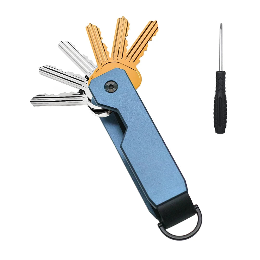 Slim Key Organizer – Pocket-Friendly Everyday Carry Tool | Portable Key Holder | Smart key organizer for travel and daily use