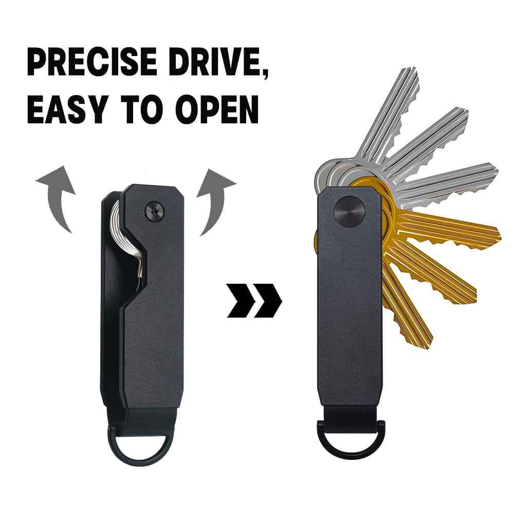 Slim Key Organizer – Pocket-Friendly Everyday Carry Tool | Portable Key Holder | Smart key organizer for travel and daily use