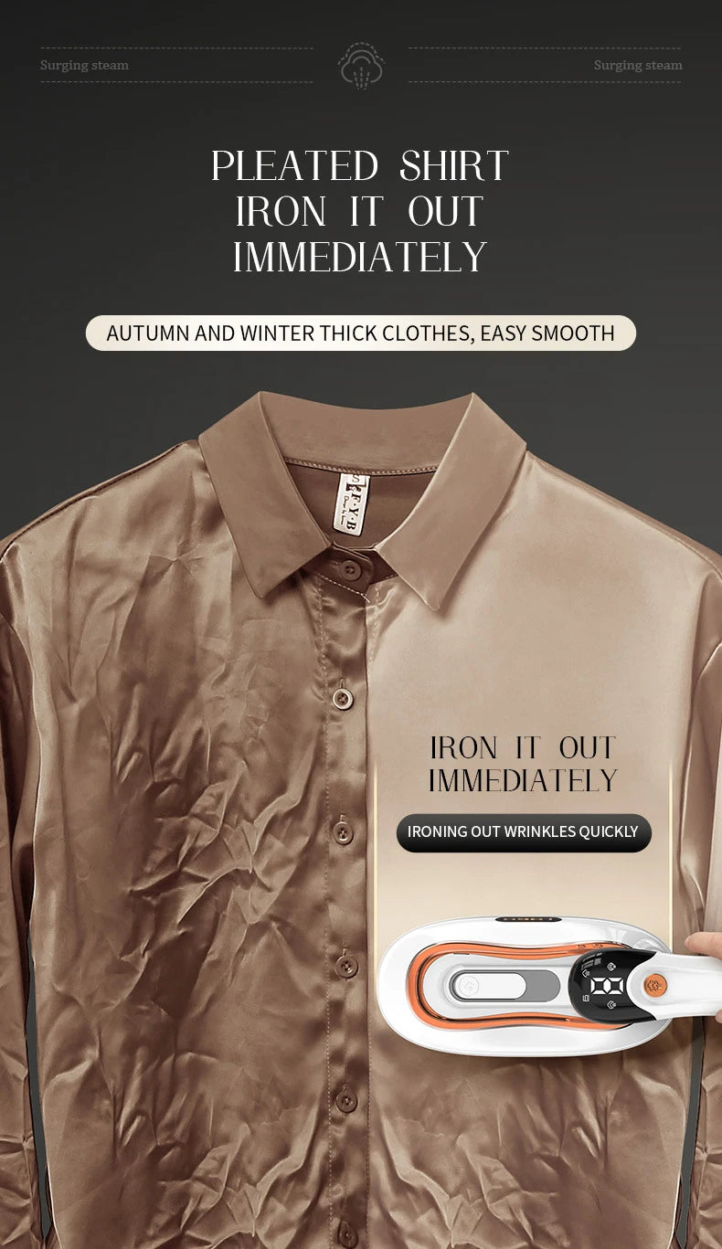 Portable Handheld Travel Clothes Steamer
