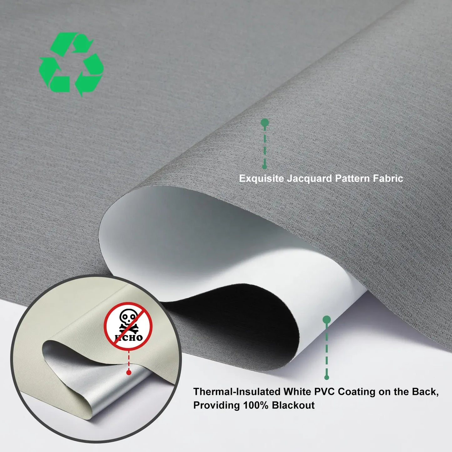 100% Blackout Window Shades